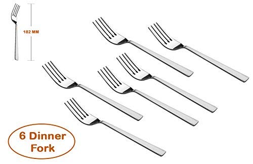 Couverts en acier inoxydable lot de 24 argent Risecollection
