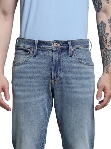 Image of Jack & Jones Men's Slim Fit Jeans | Low Rise | Jeans for Men
