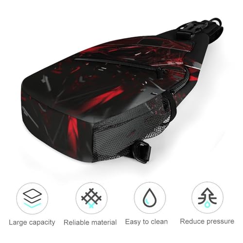Mochila cruzada deportiva para viaje y senderismo miniatura 5