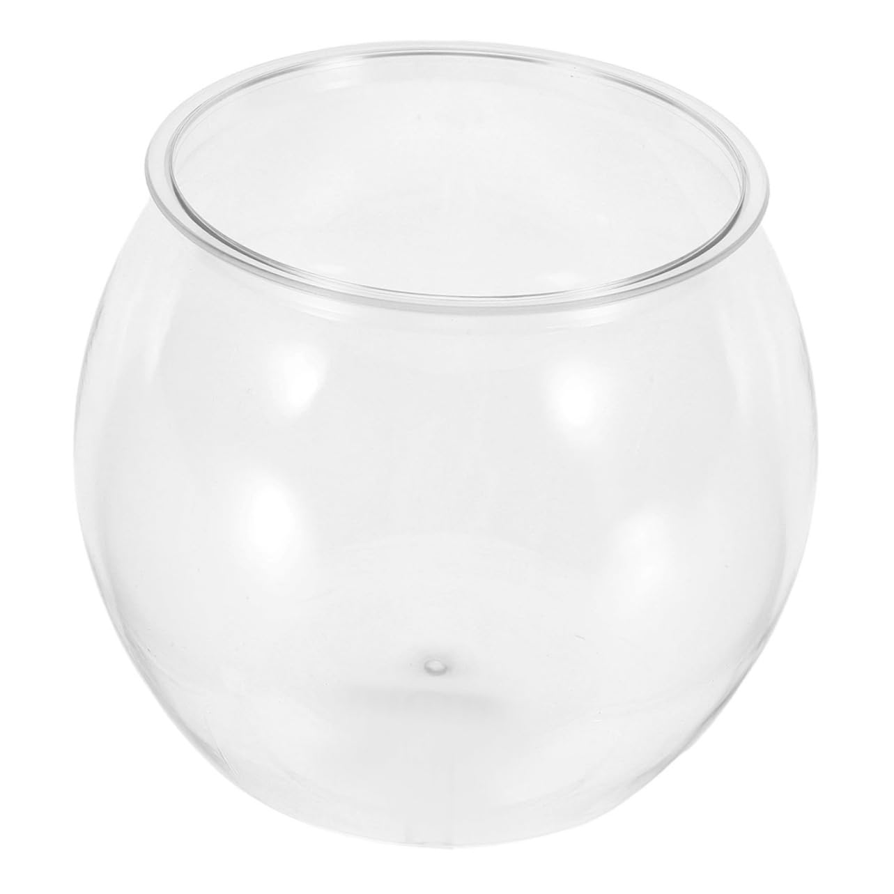 Bol rond transparent Toyvian pour décoration végétale épurée