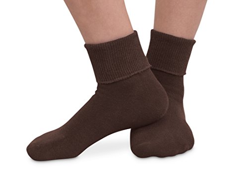 Jefferies Socks Girls 2-6X Seamless Turn Cuff 6 Pair Pack Socks