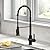KRAUS Britt 2-in-1 Commercial Style Pull-Down Single Handle Water Filter Kitchen Faucet for Reverse Osmosis or Water Filtration System in Matte Black, KFF-1691MB