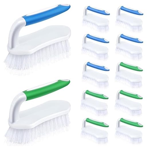 Lallisa 12-Piece Heavy-Duty Scrub Brushes