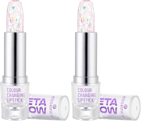 Essence Cosmetics BARRA DE LABIOS QUE CAMBIA DE COLOR META GLOW,...