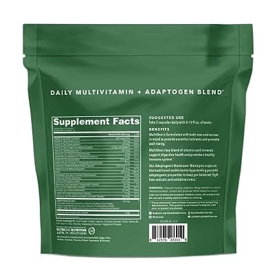 MultiOne Men & Womens Daily Multivitamin - Essential Nutrients and Minerals for Optimal Health (60 Capsules)