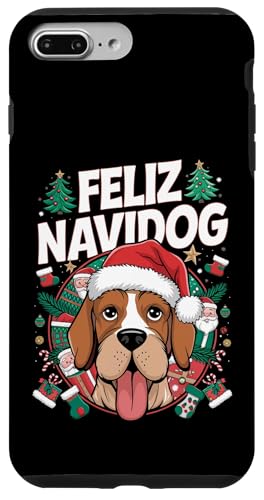 Feliz Navidog - �ʔ����N���X�}�X���̑ʟ����B �X�}�z�P�[�X iPhone 7 Plus/8 Plus �p
