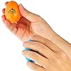 EastRock Professional Maracas 6-Pack Plastic Egg Shakers - Precision Hand Percussion for Musicians, Rhythm Training, Band Practice (Blue, Orange, Green) #2