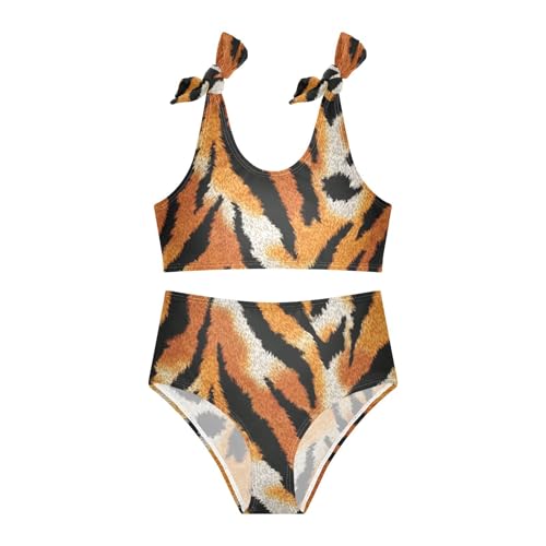 Image of Boccsty Cute Crab Red Blue Girls Swimsuits Kids Bikini Sets 2 Pcs Bathing Suit for 3T