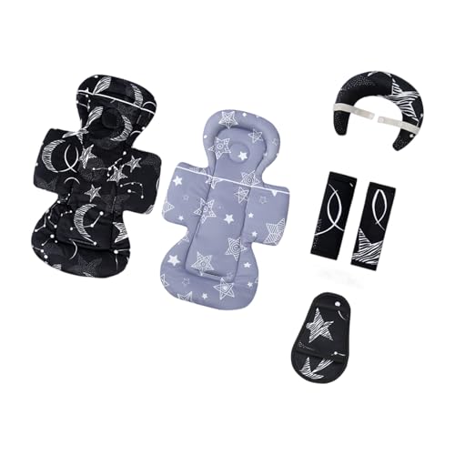 ソフト幼児パッド快適なファブリックベビーカーとシート用の簡単な設置ユーザーフレンドリーなデザイン両面挿入