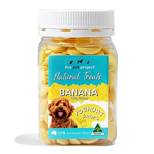 THE PET PROJECT YOGHURT DROPS - BANANA 250G