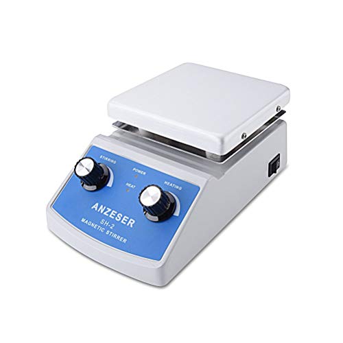 ANZESER Lab SH-2 Magnetic Stirrer Hot Plate, Stir Plate, Magnetic Mixer, 100~2000rpm, 180W Heating Power 380°C