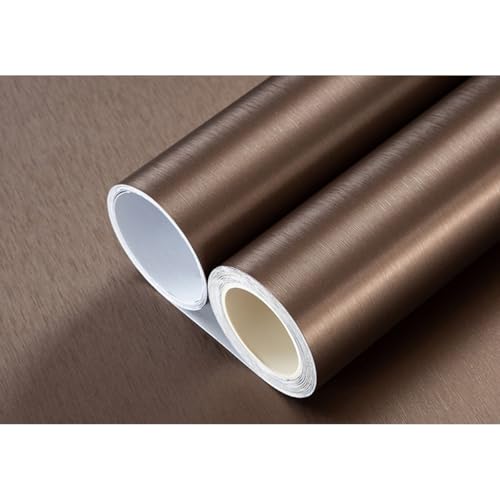 Papier peint effet métal autocollant | Rouleau vinyle imperméable