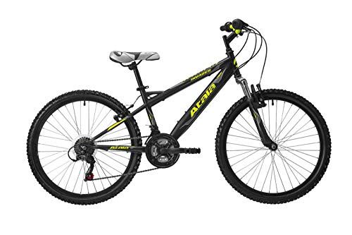 Atala Bici Mountain Bike MTB Bimbo Invader Ruota 24" 18V Colore Nero/Giallo 2019