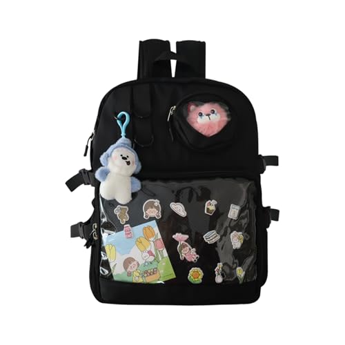 MOVOYEE Clear Pin Display Backpack