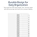 Avery Dividers for 3 Ring Binders, 12 Tabs per Set, Customizable Table of Contents, Classic White Tabs, Great for Organizing Reports, Projects, and More (11140)