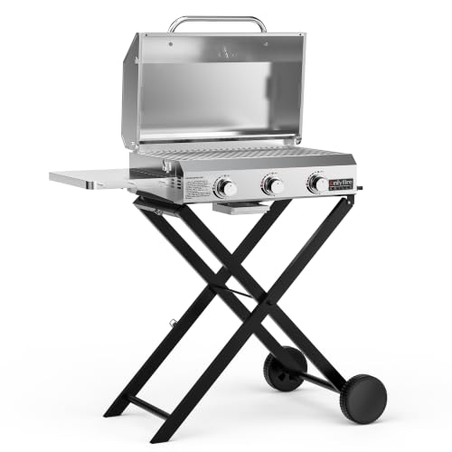 Onlyfire 3 Brenner Gas Grillwagen | BBQ...