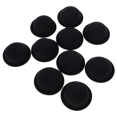 Beavorty Mini Sombreros de Bombín Negros para Manualidades DIY, 10 Piezas de Mini Sombreros de Copa para Muñecas, Accesorios Decorativos Versátiles para Fiestas y Disfraces de Muñecos
