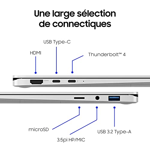 PC Portable convertible Samsung -Galaxy Book 3 360 -13,3 Super AMOLED - Core i5-1340P -RAM 8Go -256Go SSD -Iris Xe -Win 11 -S Pen