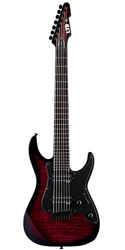 ESP LTD Signature Alex Wade 7 cuerdas - de medición de tensión arterial rojo Sunburst