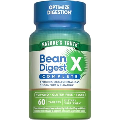 Nature's Truth Bean Digest Enzyme Pills Cover