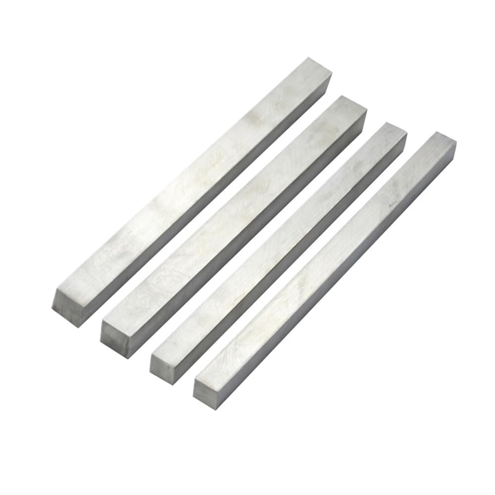 Barra piatta in acciaio inox, grado 304, lunghezza 500 mm, ideale per progetti fai da te e modelli