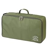 キャプテンスタッグ(CAPTAIN STAG) アウトドア 収納ケース 焼肉カセットコンロケース ポケット付き オリーブ モンテ UF-41