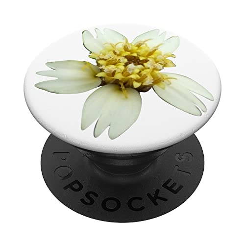 Bohemian Style Tropical Flower Color Floral Pattern white PopSockets Swappable PopGrip