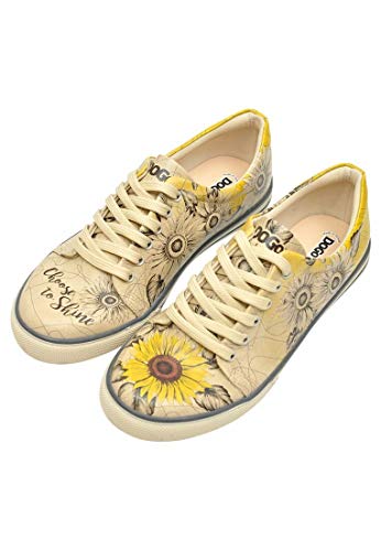 DOGO Personalize Your Life - Printed Fashionable Sneaker - Chic, Elegant and Casual Style - Vegan, Environmentally Friendly and Handmade - Breathable Design
