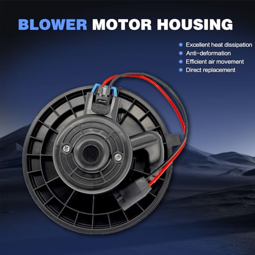 Image of HVAC A /C Blower Motor with Fan Cage Replacement for 1999 2000 2001 2002 2003 2004 2005 2006-2014 Chevy Tahoe Silverado Avalanche Suburban,GMC Sierra Yukon 1500, Cadillac Escalade 700089