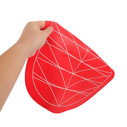 Capa profesional para corte de cabello roja antiestática miniatura 4