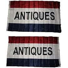 AES 3x5 Advertising Antiques 2 Faced Double Sided 2-ply Polyester Flag