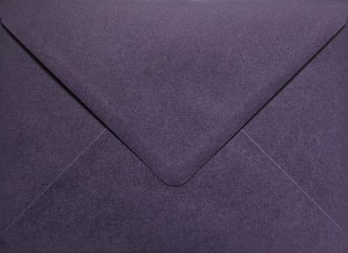 Enveloppes violet foncé 133x184 mm 100g pour invitations