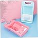 Healeved 2pcs Hand-Washed Washboard Laundry Tool Set Handle for Compact Washing of Socks Underwear and Gentle Laundry Home Use