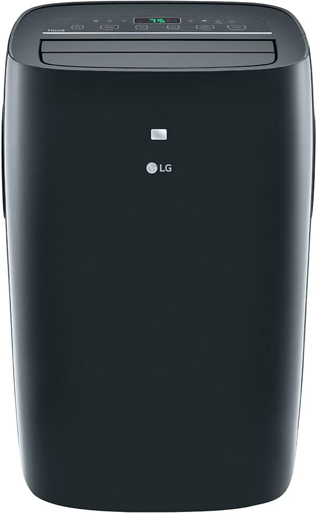 LG 8000 BTU Smart Portable Air Conditioner 115V 350 Sq Feet (14ft x 25ft) Cooling Portable Home Air Conditioner with Voice Control for ThinQ, Amazon Alexa, Hey, Google