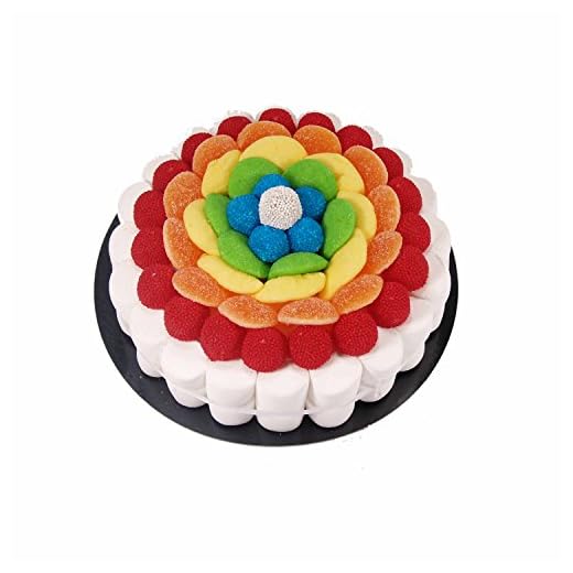 Tarta de golosinas - Rainbow 22 cm