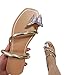 Femmes chaussures mode pantoufles plat bout ouvert paillettes pantoufles été décontracté mode sandales Couteau Entraînement Lot De 2