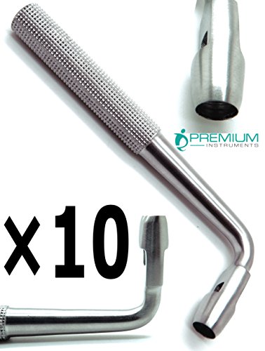 10× Dental Tissue Punch Angled 6mm Surgical Implant Stainless Steel Instruments