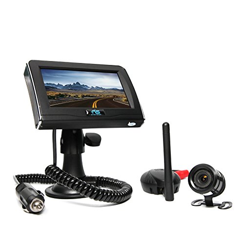 Wireless Backup Camera, Cigarette Lighter Adapter & 4.3