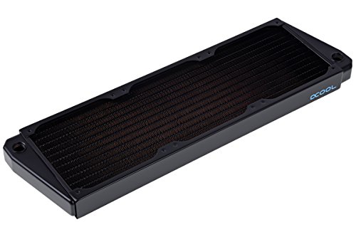 Alphacool NexXxos ST30 Full Copper X-Flow Radiator, 360mm, Triple Fan, Black