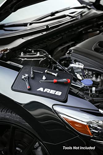 Ares 60033 - Flexible Magnetic Tool And Parts Mat - Thin Profile Perfect For Toolbox Drawers - Tool Holder Conforms To Body Panels - Tools Stay Vertical, Horizontal And Upside Down #TOP4
