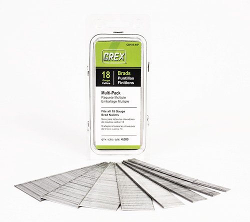 GREXPower Tools GBN18-MP 18-Gauge Multi Pack Brads
