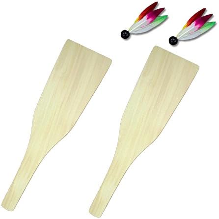Amazon Co Jp 羽子板 はごいた ２枚 羽根付き おもちゃ