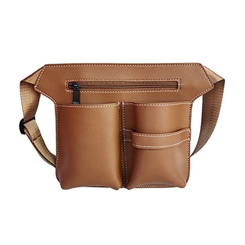 Étui de ceinture kaki pour ciseaux de coiffure au design ergonomique