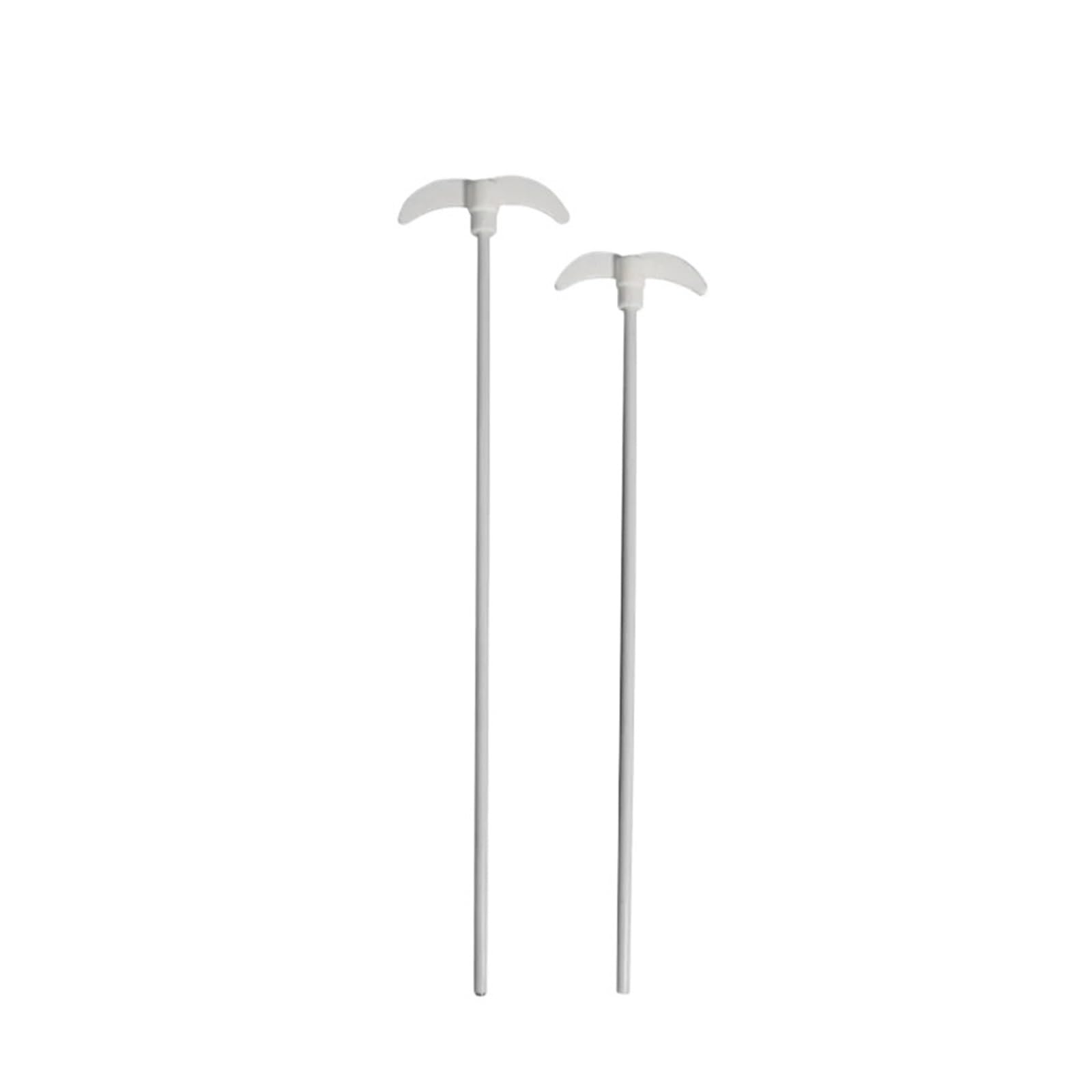 Pręt do mieszania wału mieszadła łopatkowego PTFE, pręt mieszający, długość 250 300 400 450 500 mm, średnica 8 (długość 400 mm)