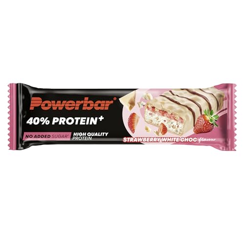 Powerbar 40% Proteïne, 1 x 40 g Straberry White Choc