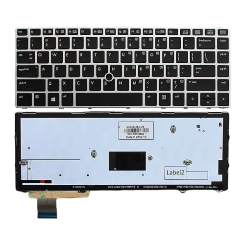 Clavier rétroéclairé américain pour HP EliteBook 9470M QWERTY