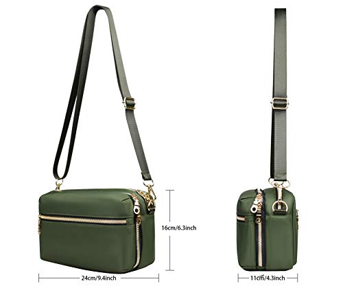 Functional Multi Pocket Crossbody Bag for Women Stylish Ladies Shoulder Messenger Bags Purse4