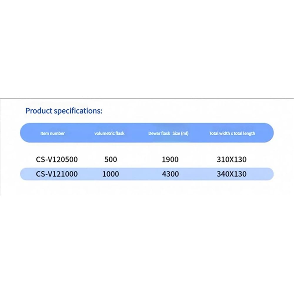 Cristalería de Laboratorio Trampa de vacío con boca de molienda de 500/1000 ml, adecuada for matraces de 1900/4300 ml.(CS-V120500)