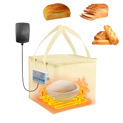 Bread Proofer Warming Mat and Warming Box, Sourdough Dough Proofer for Fermenting - for Making Bread, Baked, Warm