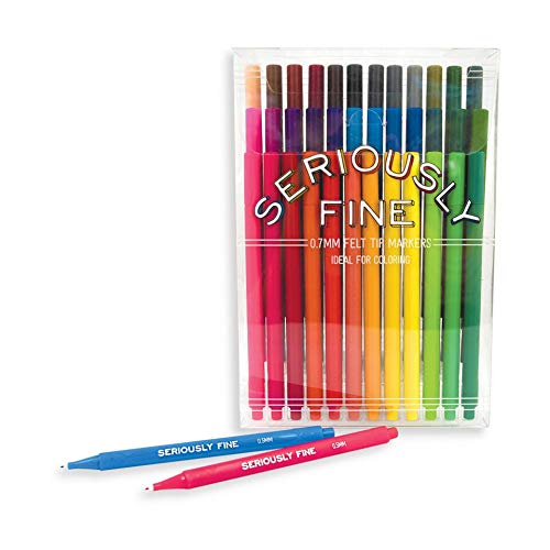 Ooly, Seriously Fine Felt Tip Markers, Set Of 36 (130-037) #TOP5